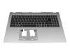 Keyboard incl. topcase US (english) black/black with backlight original suitable for Acer Aspire 5 (A515-56)