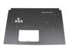 90NR0971-R31UK1 original Asus keyboard incl. topcase UK (english) black/transparent/black with backlight