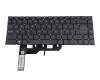 Keyboard SP (spanish) grey/grey with backlight original suitable for MSI Modern 14 B11M/B11MW (MS-14D2)