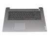 Keyboard incl. topcase DE (german) black/grey original suitable for Lenovo IdeaPad 3-17ALC6 (82KV)