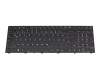 Keyboard DE (german) black/white/black matte with backlight suitable for Medion Erazer Scout E10 (NP70PNJ-M)