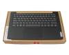 5CB1K98087 original Lenovo keyboard incl. topcase DE (german) grey/black