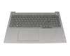 056.19009.M063 original Lenovo keyboard incl. topcase FR (french) grey/grey with backlight