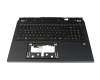 6B.QVEN7.011 original Acer keyboard incl. topcase DE (german) black/black with backlight