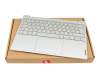 5CB1J31358 original Lenovo keyboard incl. topcase DE (german) grey/grey with backlight