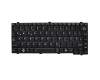 Keyboard DE (german) black original suitable for Toshiba NB520