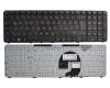 Keyboard DE (german) black original suitable for HP Pavilion dv7-5000