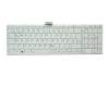 Keyboard DE (german) white original suitable for Toshiba Satellite C870D