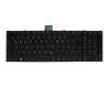 Keyboard DE (german) black original suitable for Toshiba Satellite C75-A-14C