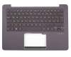 102-016A9LHB01 original Asus keyboard incl. topcase DE (german) black/black with backlight