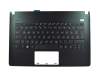 13GNLO1AP060-1 original Asus keyboard incl. topcase DE (german) black/black