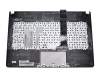 13GNLO1AP060-1 original Asus keyboard incl. topcase DE (german) black/black