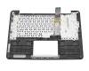 13N0-RSM0401 3A original Asus keyboard incl. topcase DE (german) black/silver