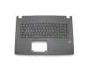 13N1-0XA0811 original Asus keyboard incl. topcase SF (swiss-french) black/black with backlight