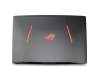 13N1-0XA0K01 original Asus display-cover incl. hinges 43.9cm (17.3 Inch) black (red logo)