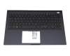 13N1-DFA0501 original Asus keyboard incl. topcase DE (german) black/blue
