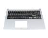 13N1-EDA0F01 original Asus keyboard incl. topcase DE (german) black/silver