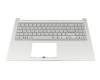 13N1-GVA0C01 original Asus keyboard incl. topcase DE (german) grey/silver