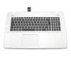 13NB04I1AP0811 original Asus keyboard incl. topcase DE (german) black/silver