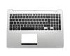 13NB05R1P10111 original Asus keyboard incl. topcase DE (german) black/silver