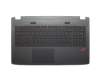 13NB07Z1AP0231 original Asus keyboard incl. topcase DE (german) black/black with backlight