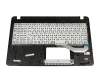 13NB0B01P08012 original Asus keyboard incl. topcase DE (german) black/silver