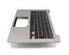 13NB0CWXP0XX1X original Asus keyboard incl. topcase SP (spanish) black/silver with backlight