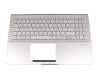 13NB0LL5AM0301 original Asus keyboard incl. topcase DE (german) silver/rosé with backlight