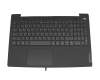 14069742 original Lenovo keyboard incl. topcase DE (german) black/grey with backlight Fingerprint