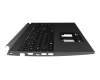14900249KA01 original Acer keyboard incl. topcase CH (swiss) black/grey with backlight