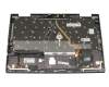 18F86D0JG621 original Lenovo keyboard incl. topcase DE (german) black/grey with backlight and mouse-stick