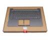 1KAFZZG0062 original Lenovo keyboard incl. topcase DE (german) grey/grey with backlight