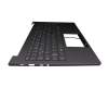 1KAFZZG0067 original Lenovo keyboard incl. topcase DE (german) black/grey with backlight