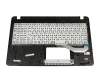 1KAHZZG005 original Asus keyboard incl. topcase DE (german) black/silver