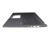 1KAHZZG0078 original Asus keyboard incl. topcase DE (german) black/grey with backlight