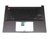 1KAHZZG0112A original Asus keyboard incl. topcase DE (german) black/black with backlight