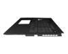 1KAHZZQ0122 original Asus keyboard incl. topcase DE (german) black/transparent/black with backlight