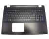 1KAJZZG002A original Acer keyboard incl. topcase DE (german) black/black