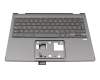 1KAJZZG65F original Quanta keyboard DE (german) dark grey