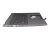 1KAJZZG65F original Quanta keyboard incl. topcase DE (german) dark grey/grey