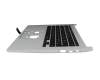 1KAJZZS065I original Acer keyboard incl. topcase CH (swiss) black/silver