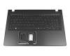 1KIJZZ60057 original Acer keyboard incl. topcase DE (german) black/black with backlight