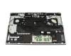 22507771 original Lenovo keyboard incl. topcase DE (german) grey/grey with backlight