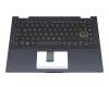 2C03D104000 original Asus keyboard incl. topcase DE (german) black/black (Backlight)