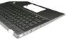 2H-BBJGMW63111 original HP keyboard incl. topcase DE (german) black/black with backlight