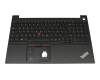 2H-BC9GML70111 original Lenovo keyboard incl. topcase DE (german) black/black with backlight and mouse-stick