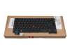 2H-BD6GML70131 original Primax keyboard DE (german) black/black with backlight and mouse-stick
