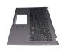 31NB0MZ2P03013-3 original Asus keyboard incl. topcase DE (german) black/grey