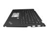 32B0054 original Lenovo keyboard incl. topcase DE (german) black/black with backlight and mouse-stick