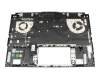33NJKTAJN70 original Asus keyboard incl. topcase US (english) black/transparent/black with backlight